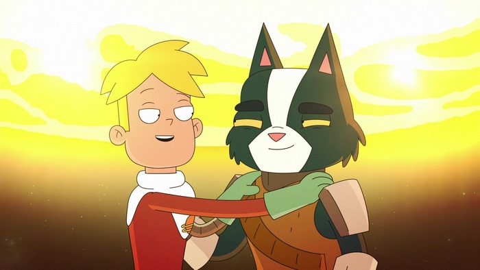 Gary Goodspeed and Avocato from Final Space