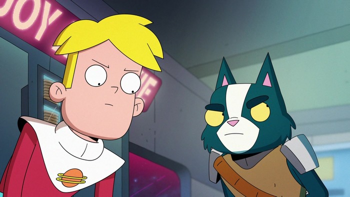 Gary Goodspeed and Avocato from Final Space