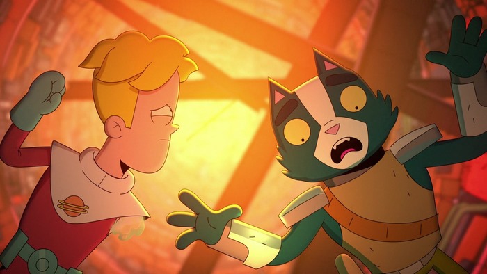 Gary Goodspeed and Avocato from Final Space