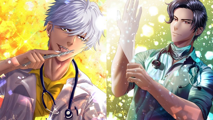 Mammon and Lucifer from Obey Me! Shall We Date?