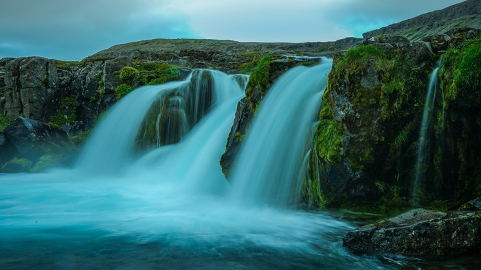Waterfall in Iceland
