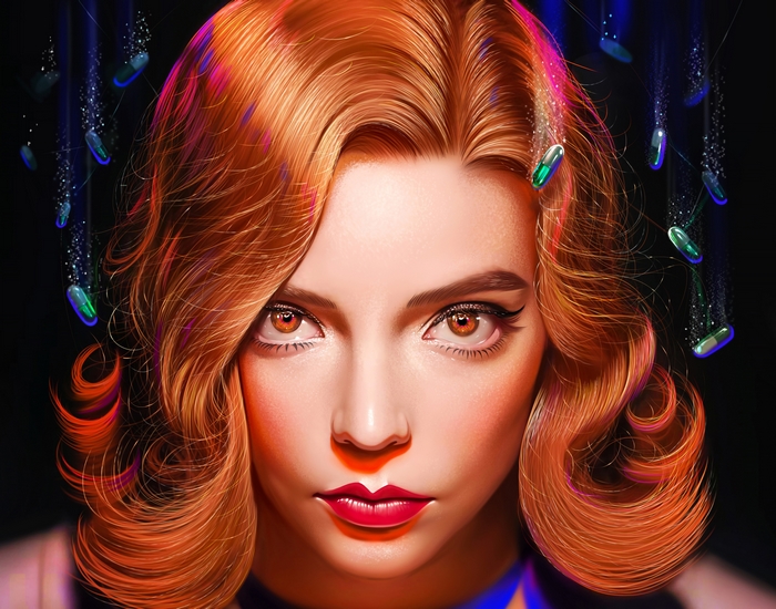 Anya Taylor-Joy from The Queen's Gambit 4K