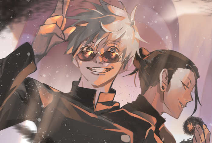 Satoru Gojo and Suguru Geto Artwork