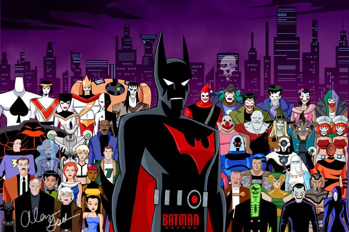 Batman Beyond characters in Gotham City