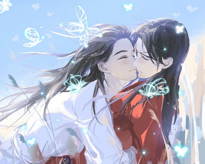Xie Lian and Hua Cheng from Heaven Official's Blessing