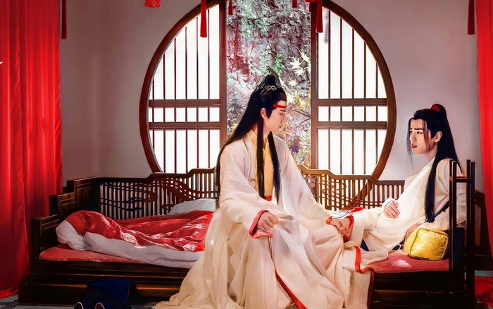 Wei Ying and Lan Zhan from The Untamed