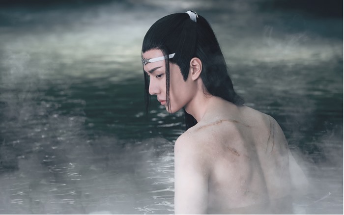 Wang Yibo as Lan Wangji in The Untamed