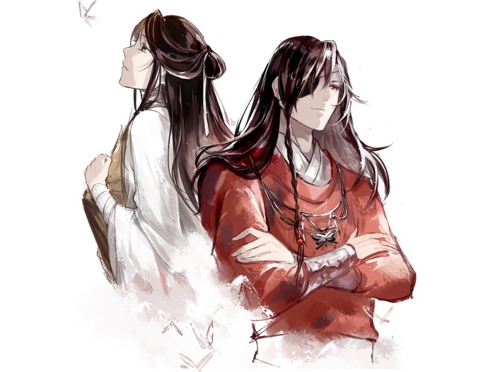 Hua Cheng and Xie Lian from Heaven Official's Blessing