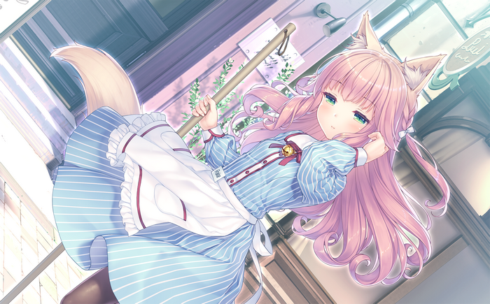 Fraise from Nekopara, Cat Girl Waitress