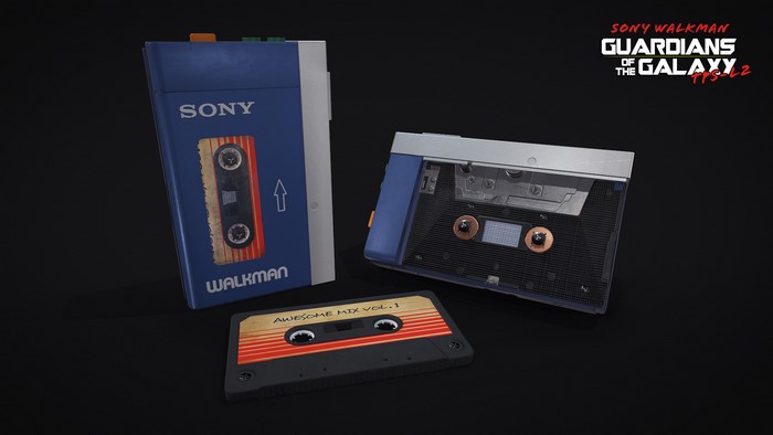 Sony Walkman from Guardians of the Galaxy Vol. 2