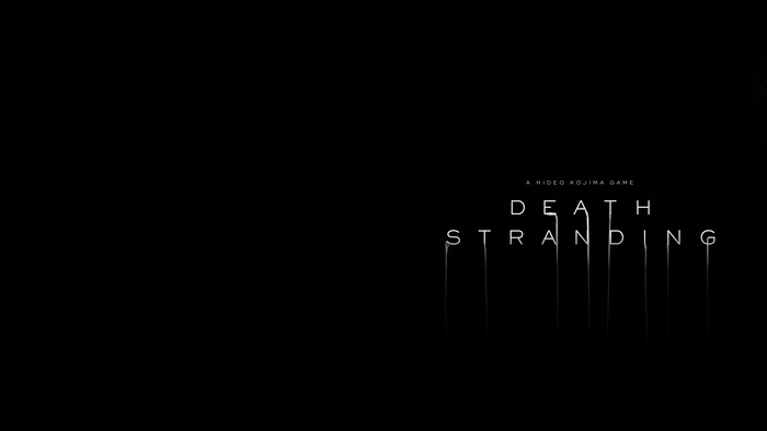 Death Stranding A Hideo Kojima Game logo