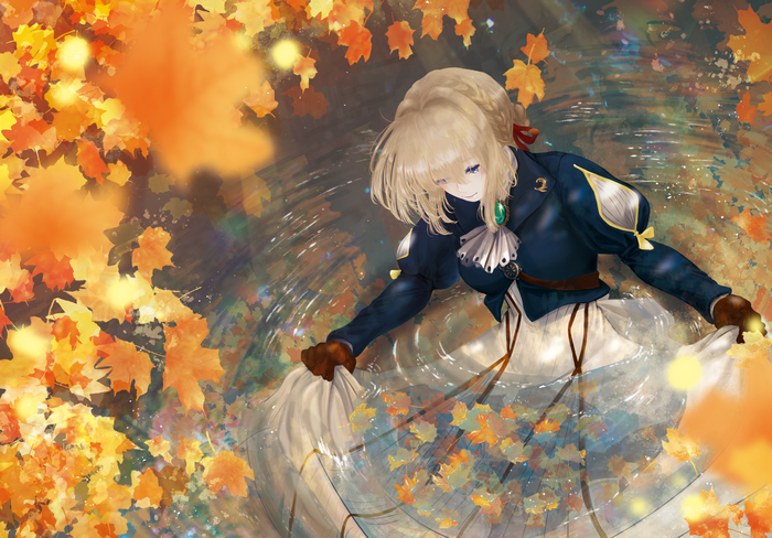 Violet Evergarden in Autumn Water