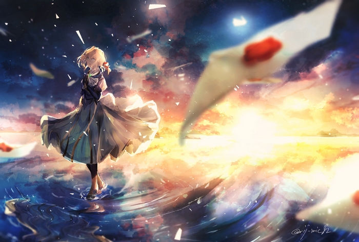 Violet Evergarden from Violet Evergarden