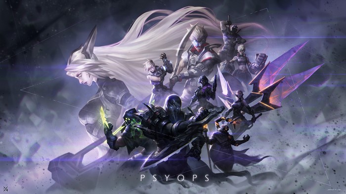 Psyops characters from League of Legends