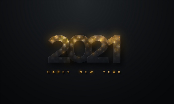Happy New Year 2021 4K