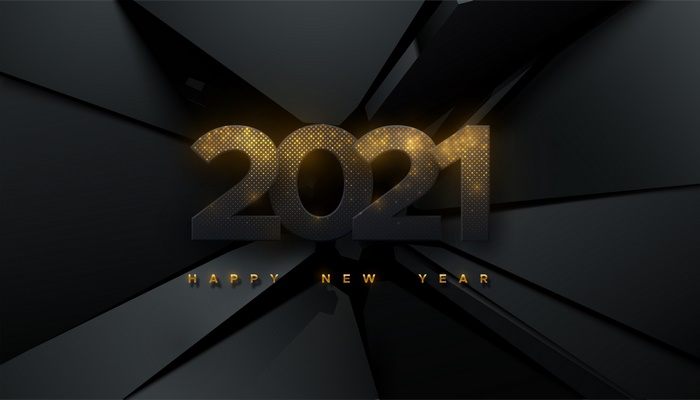 Happy New Year 2021 4K