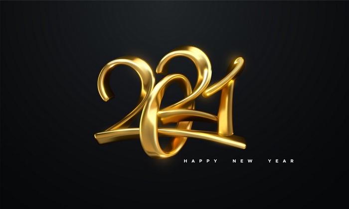 Happy New Year 2021 4K