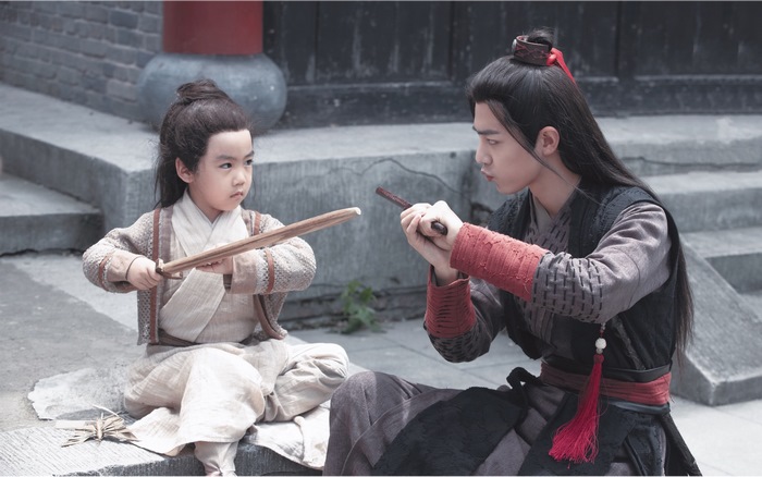 Wei Ying and Lan Sizhui from The Untamed