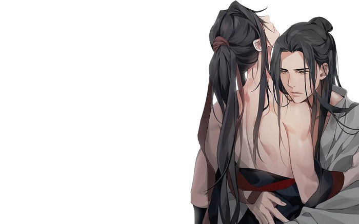 Wei Ying and Lan Zhan from Mo Dao Zu Shi