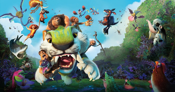 The Croods: A New Age characters and creatures