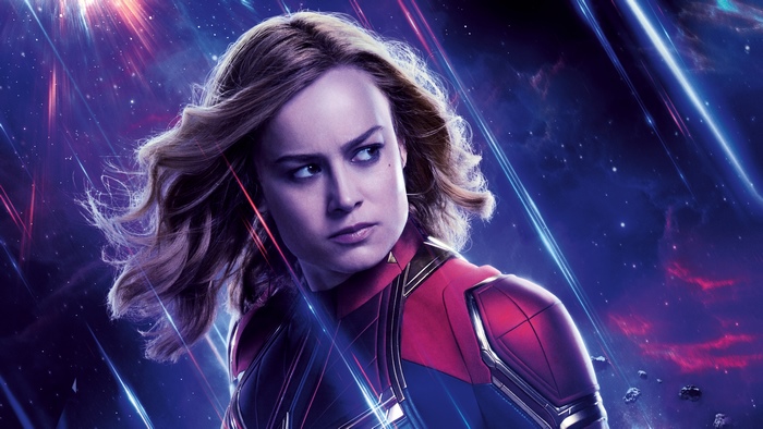 Captain Marvel from Marvel Comics 4K Art