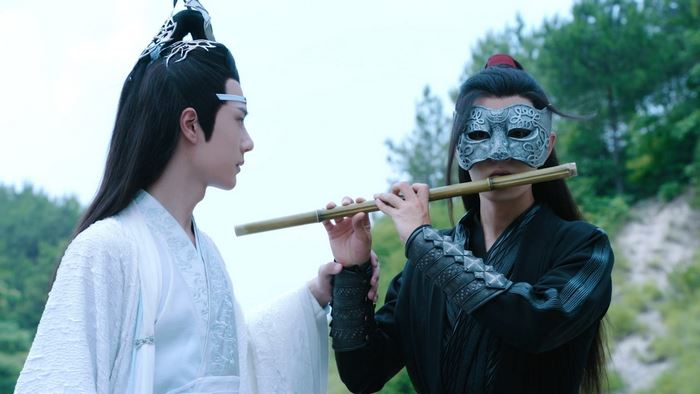 Lan Zhan and Wei Wuxian from The Untamed