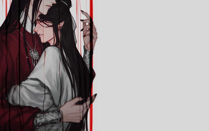 Hua Cheng and Xie Lian from Tian Guan Ci Fu