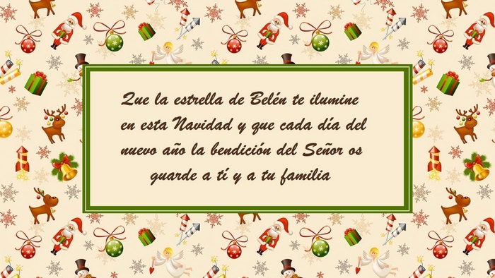 Christmas greeting with ornaments and snowflakes