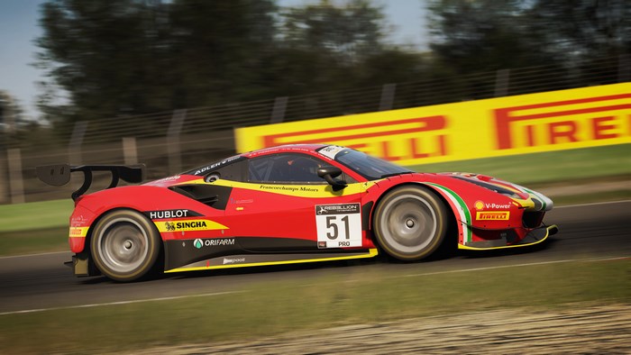 Ferrari 488 GT3 Evo 2020 "Rebellion Racing 51" Assetto Corsa Competizione 4K