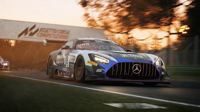 Mercedes-AMG GT3 car in Assetto Corsa Competizione 4K