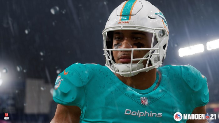 Tua Tagovailoa from Madden NFL 21 4K