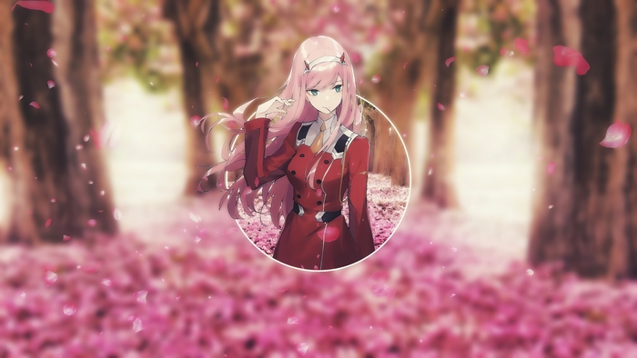 Zero Two from Darling in the FranXX