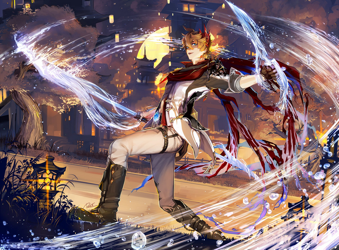 Tartaglia Childe from Genshin Impact