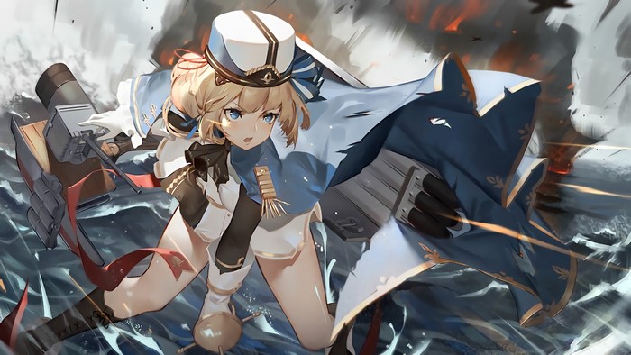 Hardy from Azur Lane in 4K