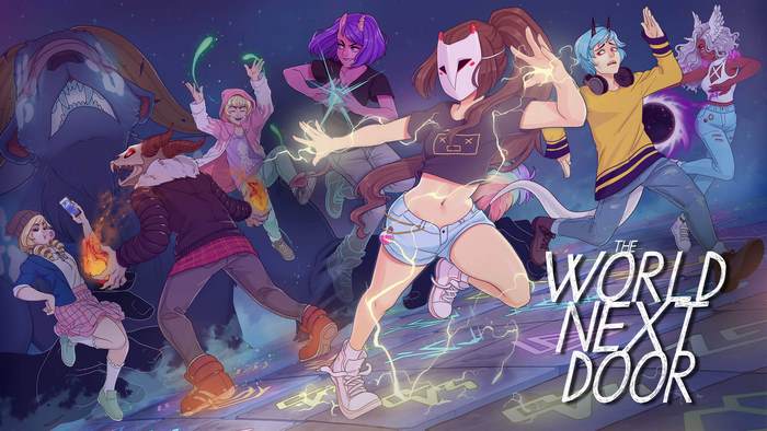 The World Next Door characters with magical powers