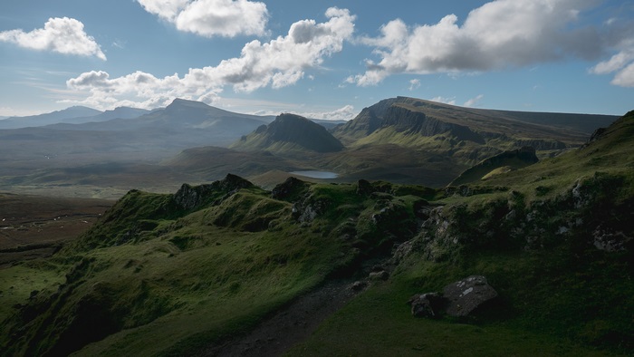 Quiraing, Isle of Skye, Scotland Landscape