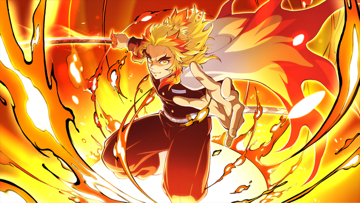 Kyojuro Rengoku from Demon Slayer