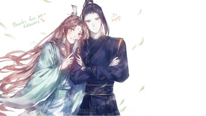 Tian Guan Ci Fu characters
