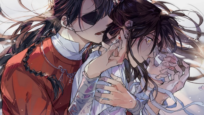 Hua Cheng and Xie Lian from Heaven Official's Blessing