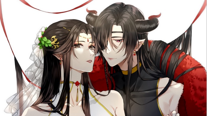 Hua Cheng and Xie Lian from Heaven Official's Blessing
