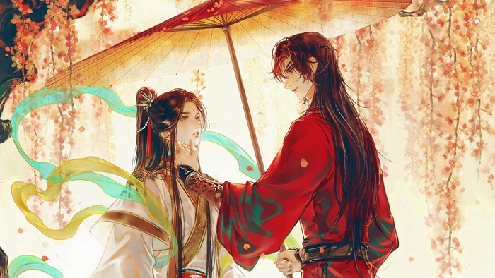 Xie Lian and San Lang from Heaven Official's Blessing