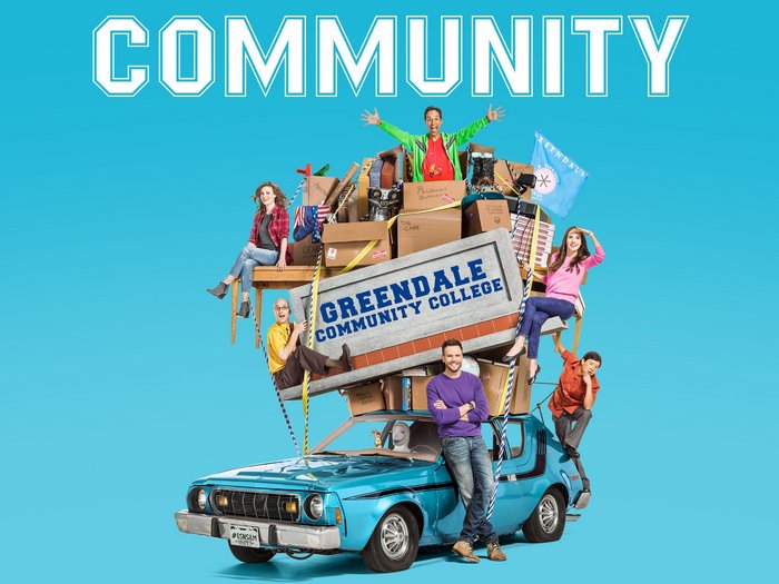 Community Greendale Community College Cast on Car