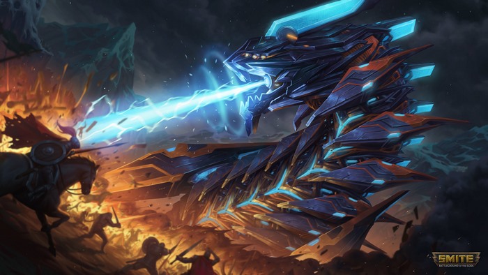 Living Alloy Jormungandr from Smite