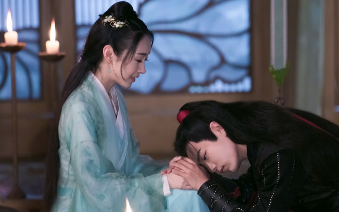 Jiang Yanli and Wei Wuxian from The Untamed