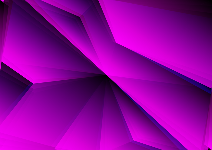 Abstract Violet Geometric Shapes 4K