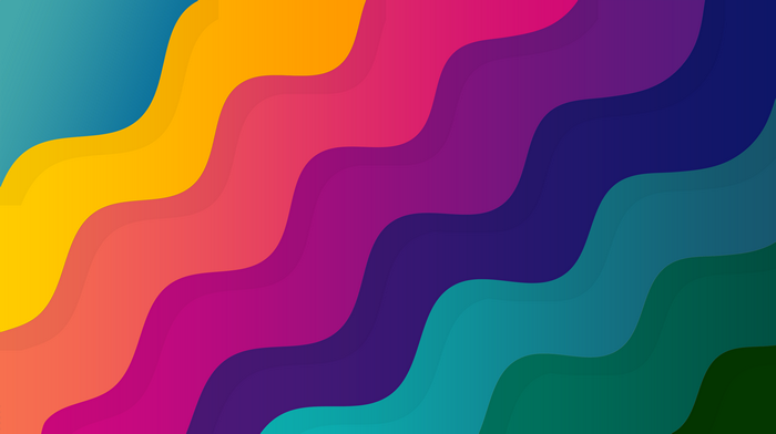 Abstract Wavy Gradient Design