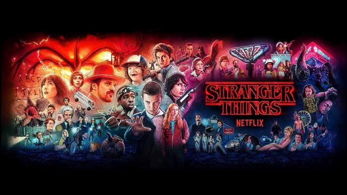 Stranger Things Netflix Series Poster