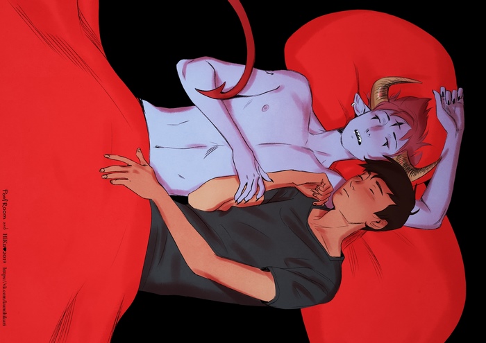 Marco Diaz and Tom Lucitor from Star Vs. The Forces Of Evil