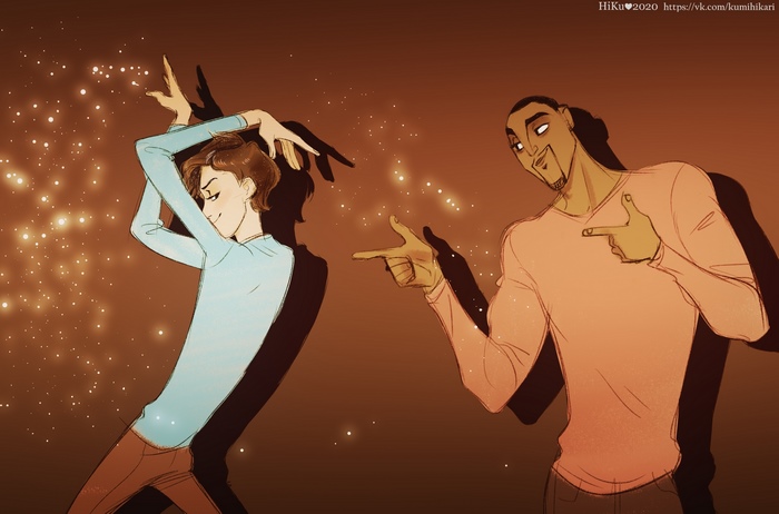Lance Sterling and Walter Beckett from Spies in Disguise