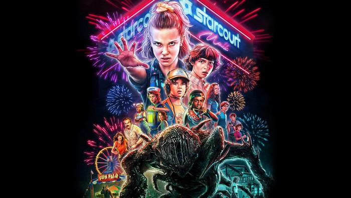 Stranger Things Starcourt Mall Poster